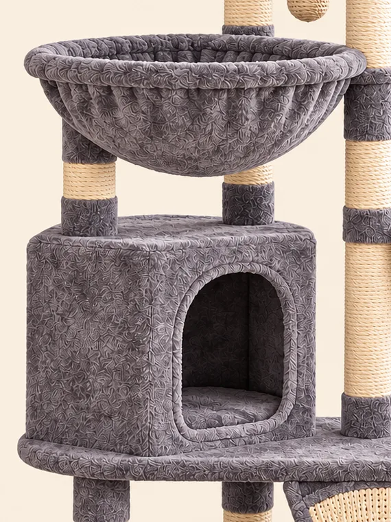 吊篮与拱门猫屋